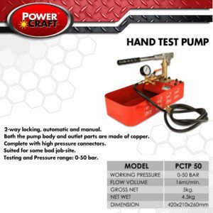 Powercraft Test pump