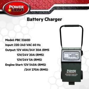 Powercraft Digital Battery Charger